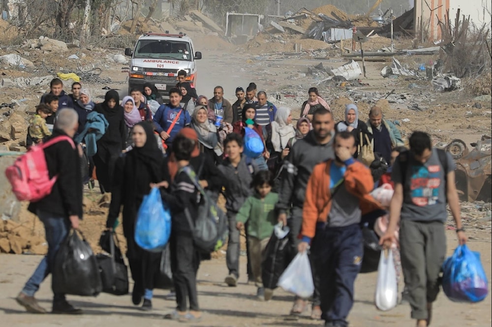 عائلات فلسطينية تحاول العودة إلى شمال قطاع غزة (أرشيفية)