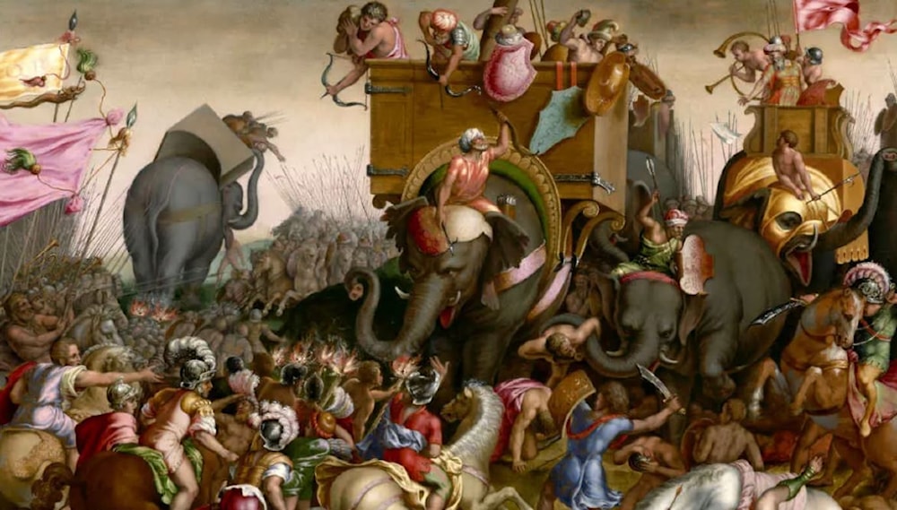 معركة زاما 1567-1578 (معهد شيكاغو للفنون)