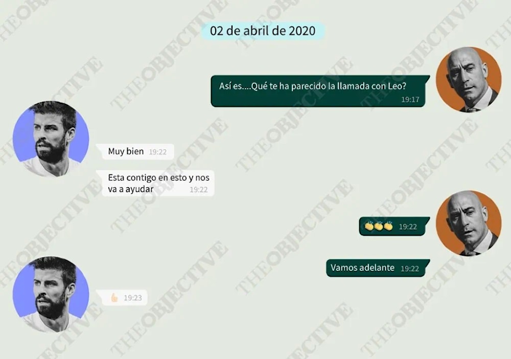 فضائح الـWhatsapp.. ما علاقة ميسي وبيكيه روبياليس؟