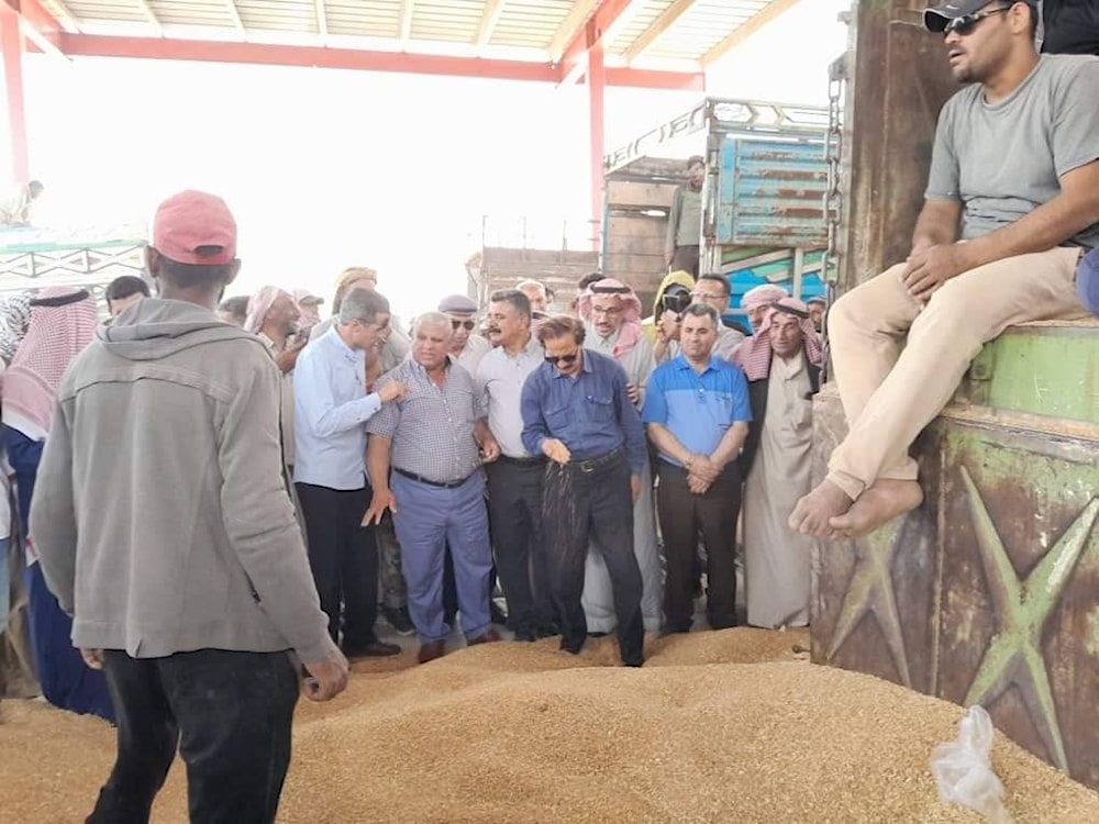 الحكومة السورية وضعت سعراً عادلاً للقمح والشعير وبدأت استلام المحاصيل