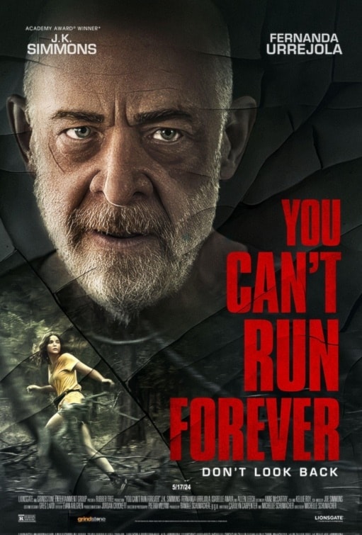 You cant run forever: الملصق