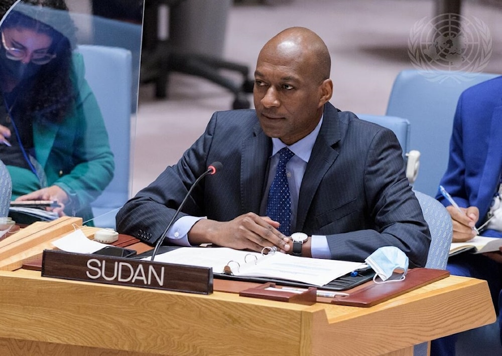 ممثل السودان في الأمم المتحدة السفير عمار محمود (الأمم المتحدة)