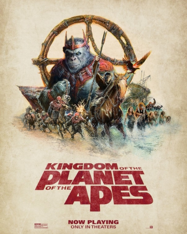 Kingdom of the planet of the apes: الملصق