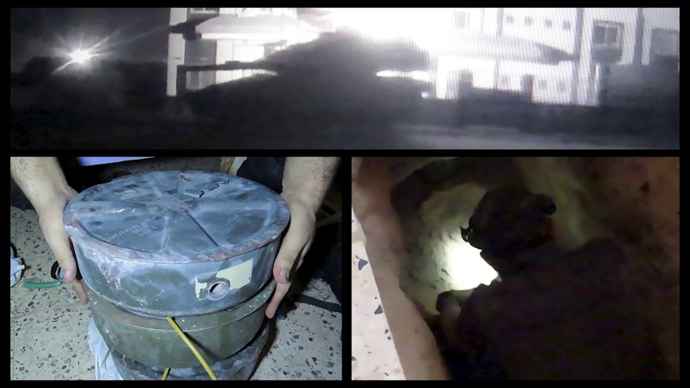 مشاهد من استهداف دبابة ميركافا في تل السلطان في رفح (الإعلام العسكري كتائب القسام)