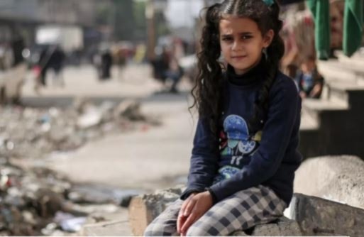 طفلة من غزة 