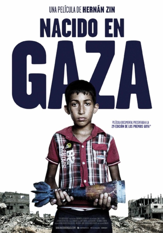 Born in gaza: الملصق