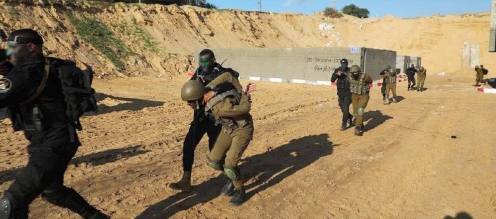 مناورة لكتائب القسام قبل عملية طوفان الأقصى تحاكي أسر جنود إسرائيليين (الإعلام الحربي في كتائب القسام)
