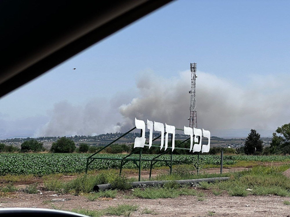 الاحتلال يقر بمقتل جندي إسرائيلي وإصابة آخرين في قصفٍ مُزدوج لحزب الله استهدف الجولان والجليل (تواصل اجتماعي)