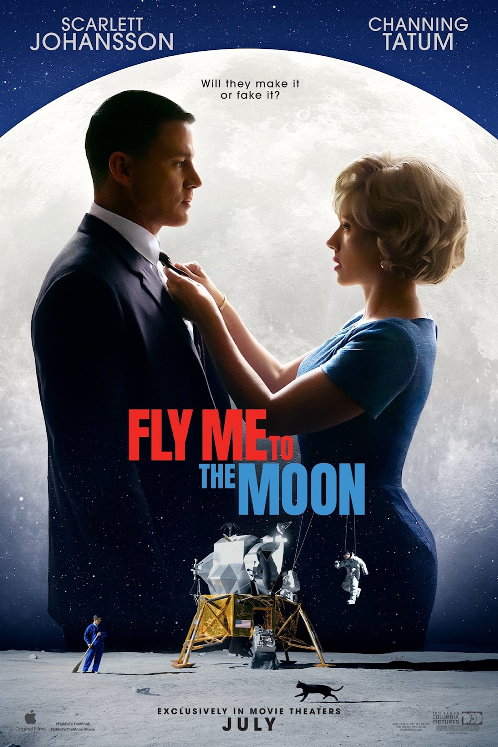 Fly me to the moon: الملصق