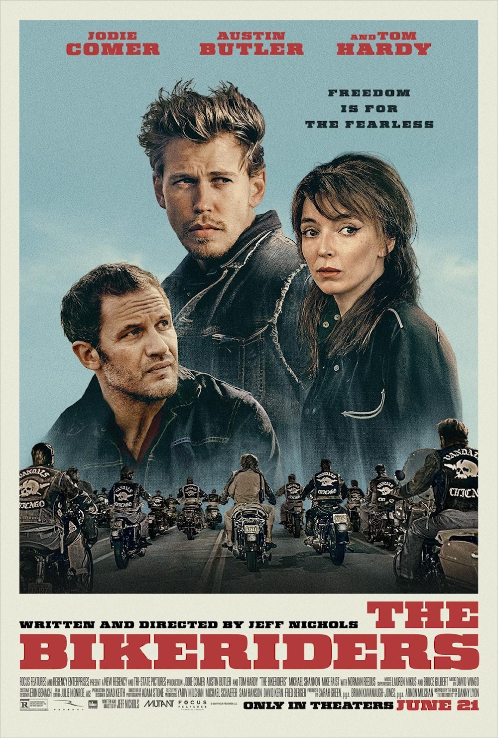 The bikeriders: الملصق