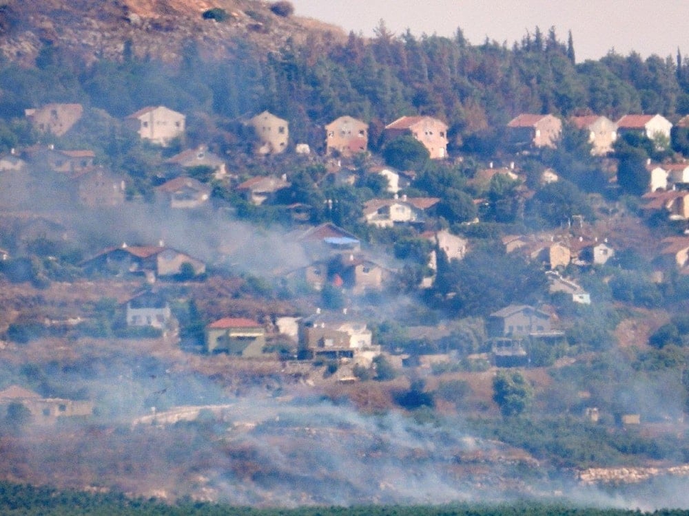 استهداف المقاومة اللبنانية لمستوطنة المطلة - شمال فلسطين المحتلة