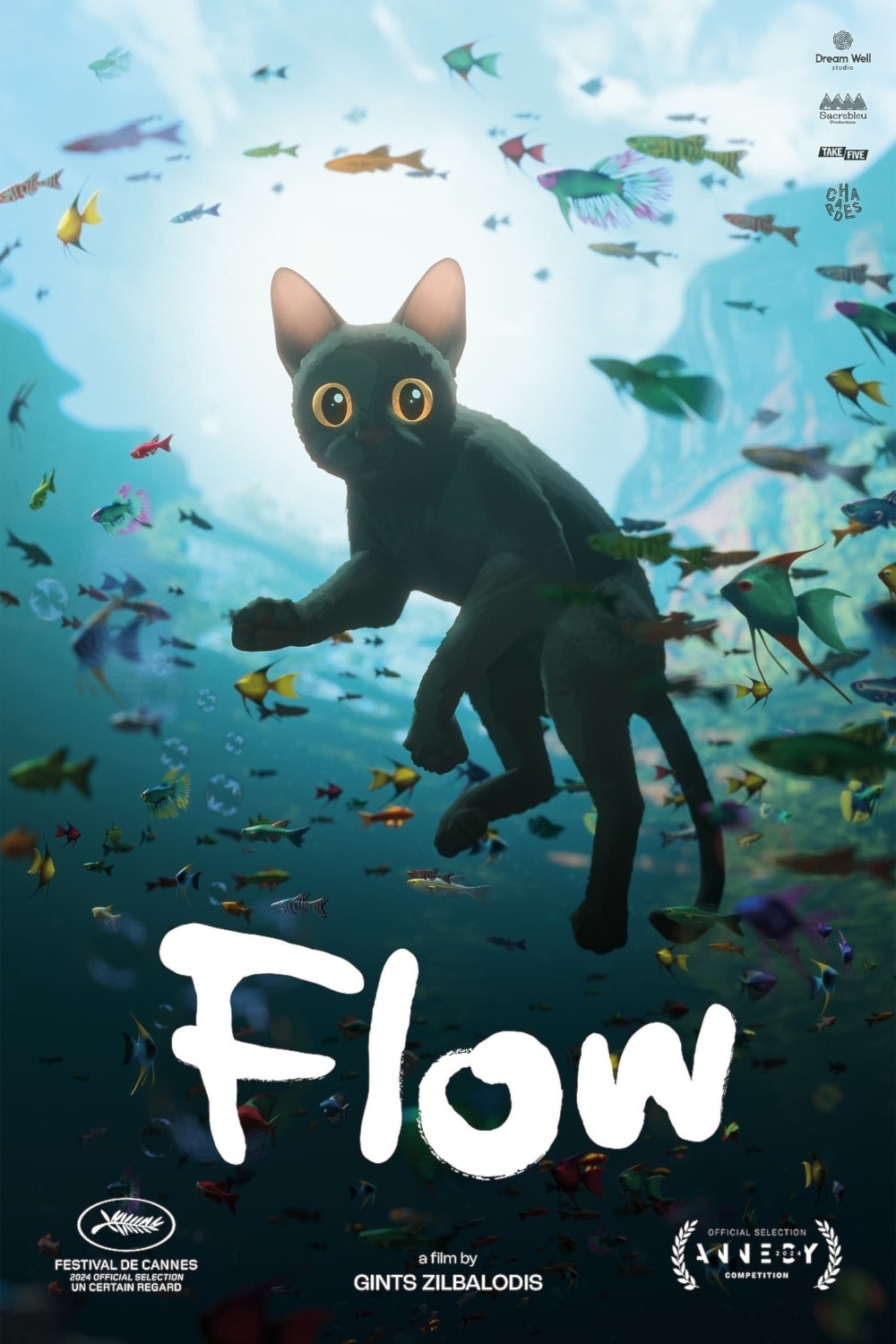 Flow: الملصق