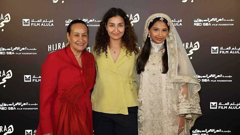 البطلات الثلاث للفيلم السعودي: هجرة