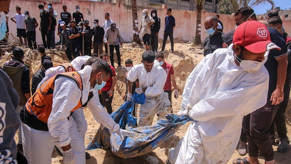 الصحة في غزة تستلم 45 جثماناً لشهداء وتواصل إجراءات الفحص والتوثيق قبل تسليمها للأسر (أرشيفية)