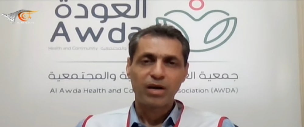 مدير مستشفى العودة في شمال قطاع غزة، الأسير المحرر الدكتور أحمد مهنا