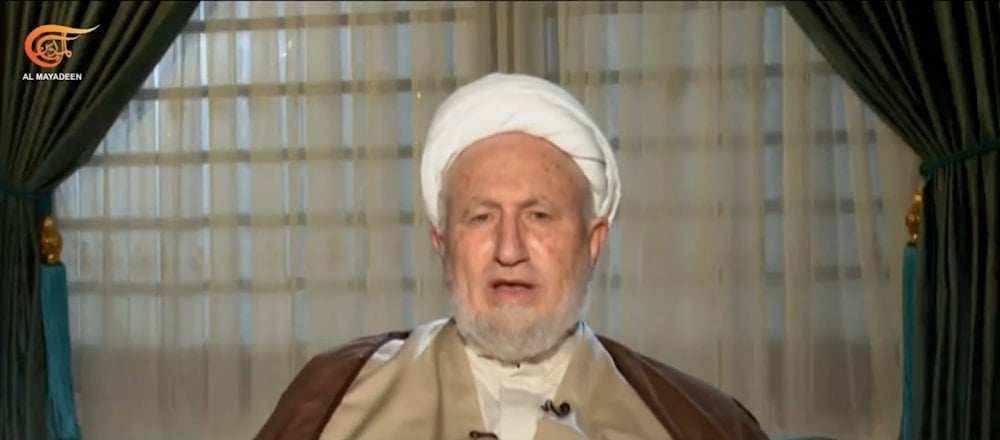 المرجع الديني العراقي الشيخ جواد الخالصي