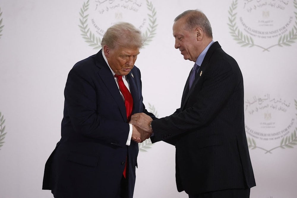 ترامب وإردوغان في قمّة شرم الشيخ للسلام