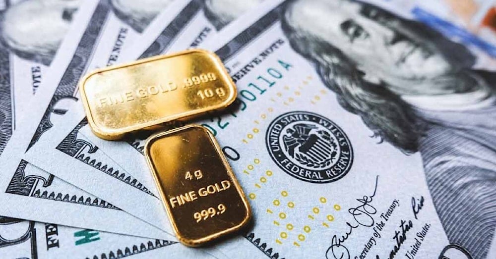 الذهب يهوي بنحو 5 % من أعلى مستوياته مدفوعاً بارتفاع مؤشر الدولار