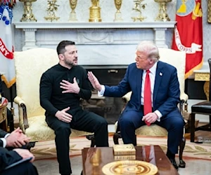 مندوب واشنطن في "الناتو": ترامب يسعى للضغط على زيلينسكي أيضاً لدفعه نحو التفاوض مندوب واشنطن في "الناتو": ترامب يسعى للضغط على زيلينسكي أيضاً لدفعه نحو التفاوض