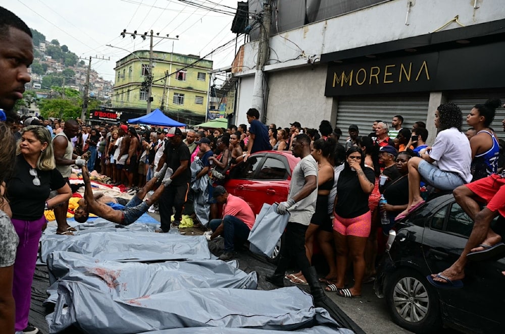 قتلى في ساحة ساو لوكاس في ريو دي جانيرو في البرازيل (أ ف ب)