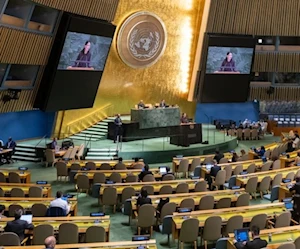 قاعة الجمعية العامة للأمم المتحدة (موقع الأمم المتحدة) قاعة الجمعية العامة للأمم المتحدة (موقع الأمم المتحدة)