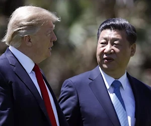 الرئيس الأميركي دونالد ترامب والرئيس الصيني شي جين بينغ في لقاء سابق الرئيس الأميركي دونالد ترامب والرئيس الصيني شي جين بينغ في لقاء سابق