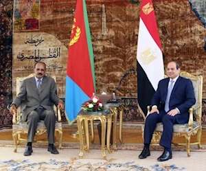 الرئيس المصري عبد الفتاح السيسي ورئيس إريتريا أسياس أفورقي الرئيس المصري عبد الفتاح السيسي ورئيس إريتريا أسياس أفورقي