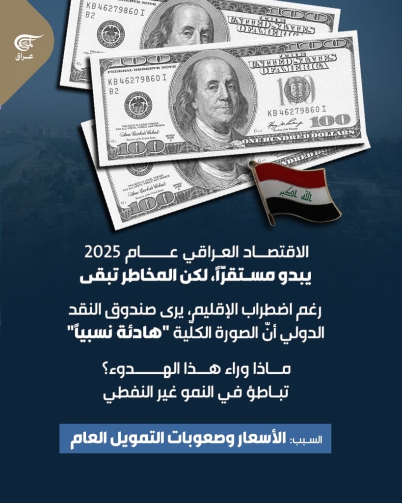 ملامح الاقتصاد العراقي الكلي 2025: استقرارٌ، في عين المخاطر
