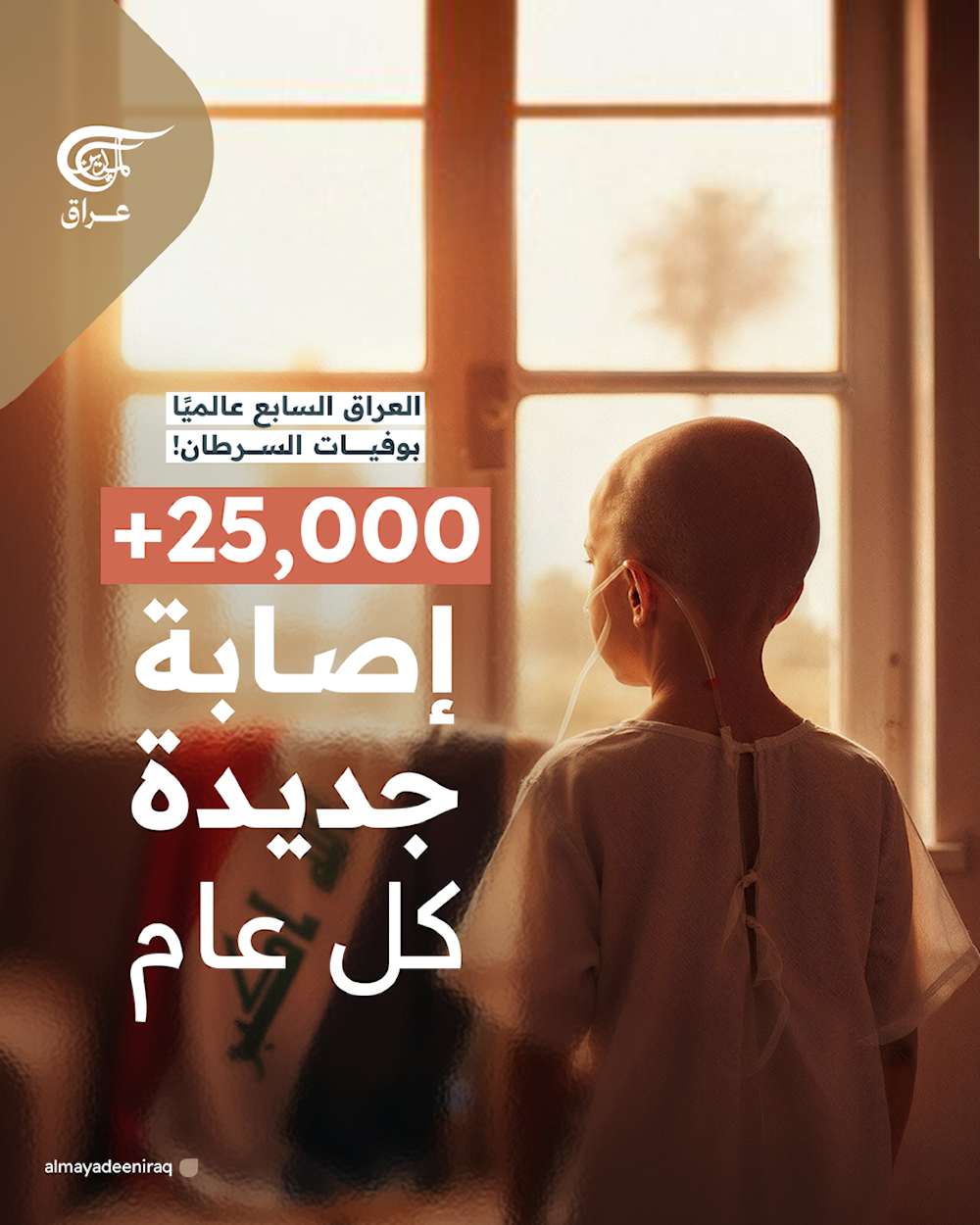 العراق السابع عالميًا بوفيات السرطان
