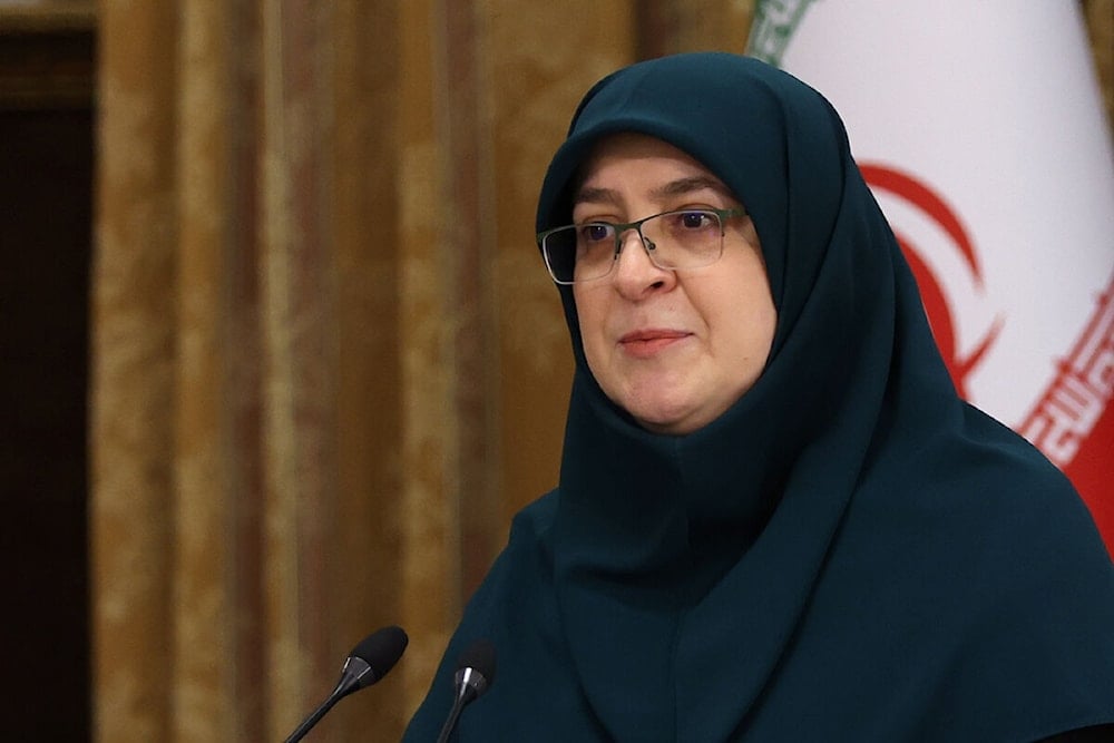  المتحدثة باسم الحكومة الإيرانية، فاطمة مهاجراني (مواقع إيرانية)