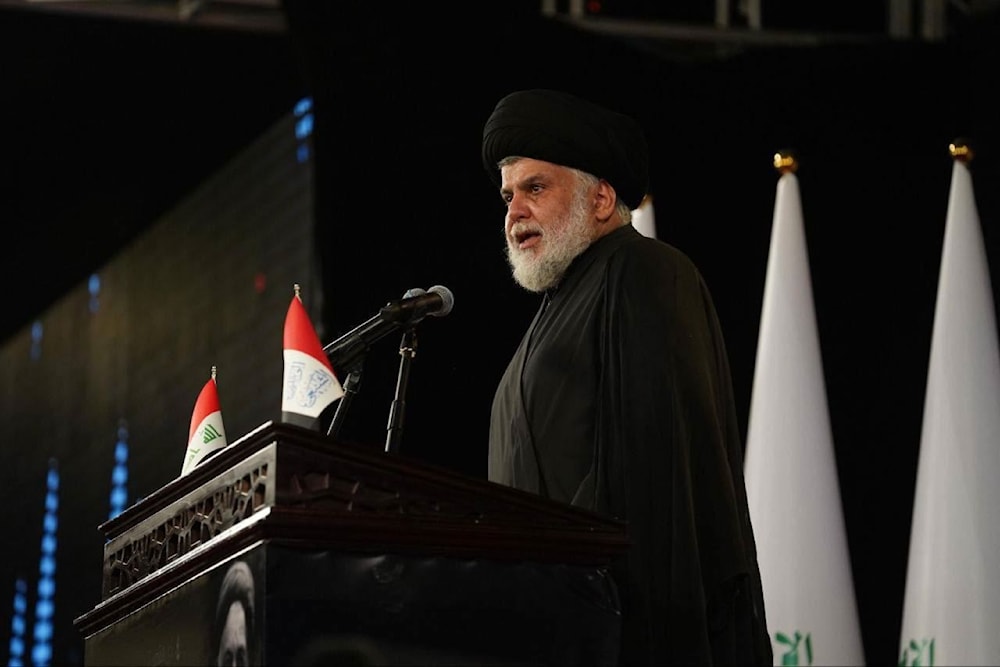 زعيم التيار الوطني الشيعي في العراق السيد مقتدى الصدر 