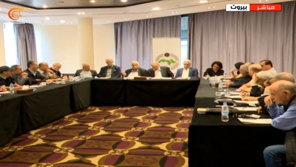 المؤتمر القومي العربي ينتخب أميناً عاماً ونائباً له خلال دورته الـ 34