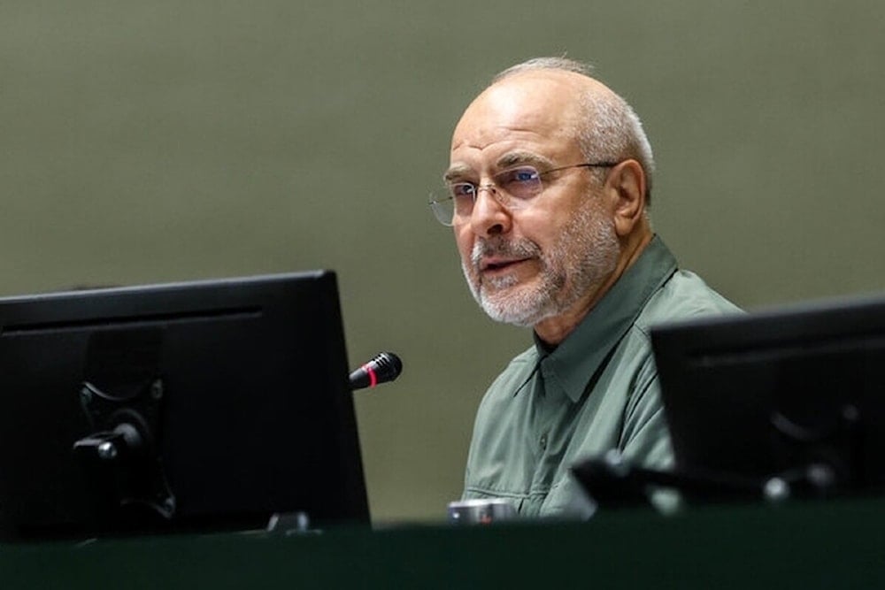 رئيس البرلمان الإيراني محمد باقر قاليباف (أرشيفية)