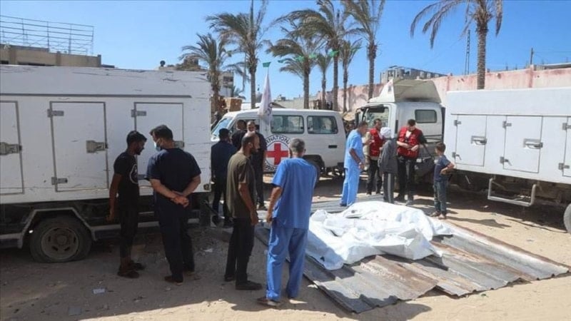 مستشفى ناصر يتسلّم جثامين 15 شهيداً 14 تشرين الثاني/نوفمبر 2025