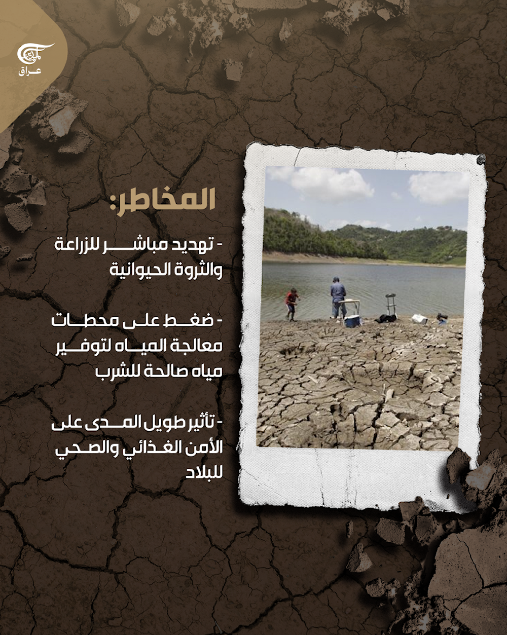 دجلة ينخفض..هل ينجو شريان حياة العراق؟