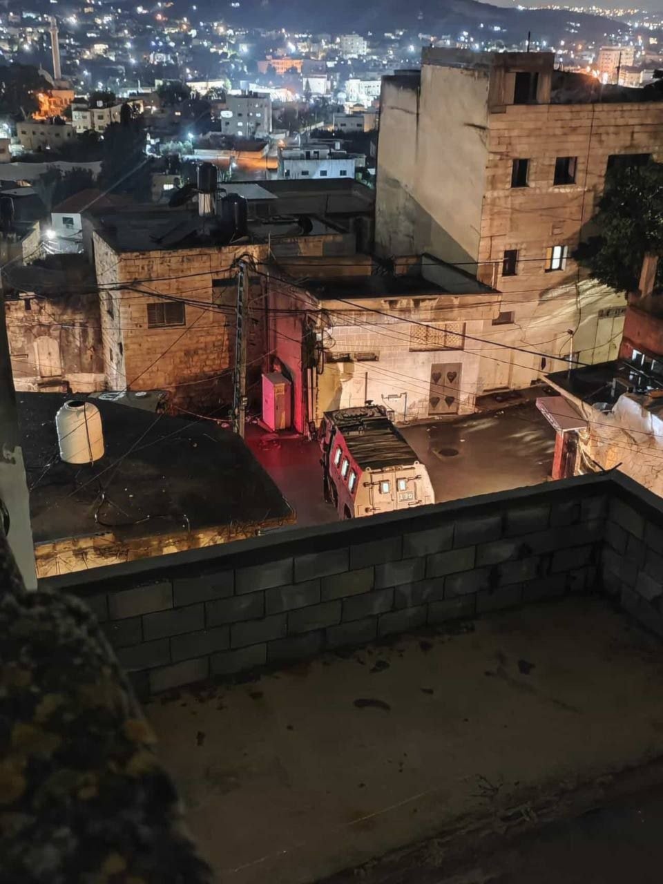 جانب من اقتحام قوات الاحتلال المتواصل لبلدة قباطية جنوب جنين (وسائل إعلام فلسطينية)