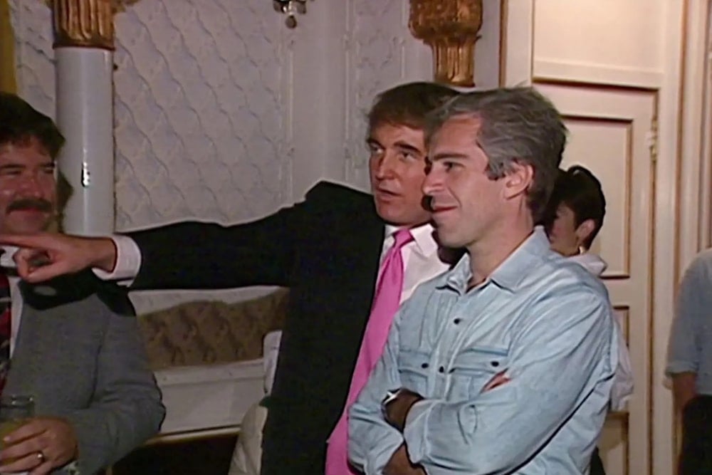 الرئيس الأميركي دونالد ترامب وجيفري إبيستين (أرشيفية)