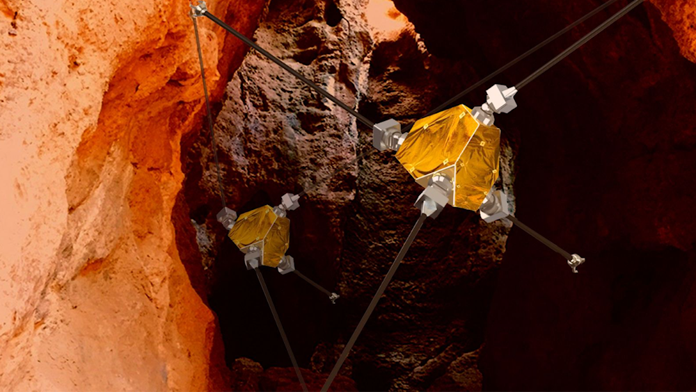 اكتشاف نوع جديد من الكهوف على المريخ