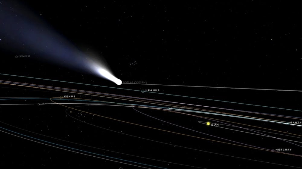 عالم روسي: مذنب 3I/ATLAS القادم من خارج نظامنا الشمسي لم يتفكك بعد اقترابه من الشمس