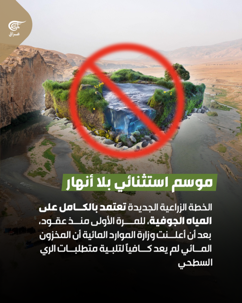 تقليص الخطة الزراعية الشتوية في العراق بنسبة تتجاوز الثلث