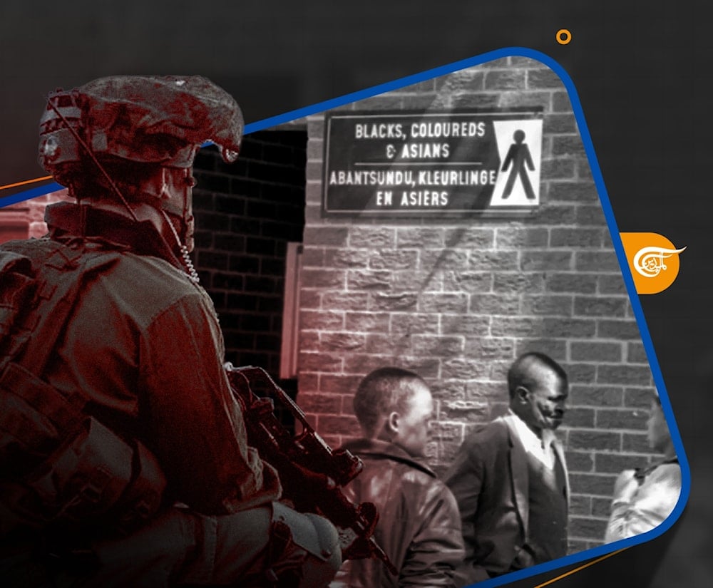 هناك تشابهاً بين النظامين الإسرائيلي والجنوب أفريقي.