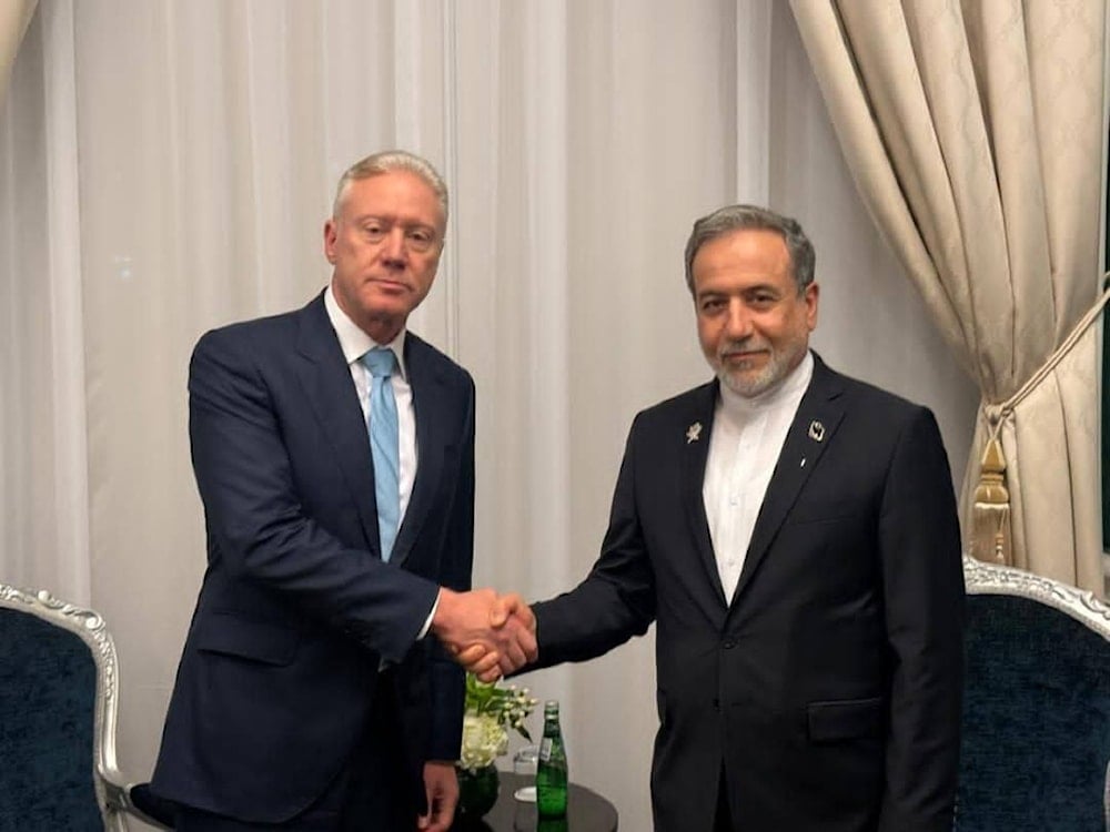 وزير الخارجية الإيراني، عباس عراقتشي، ونظيره اللبناني، يوسف رجي (أرشيفية - حساب عراقتشي في 