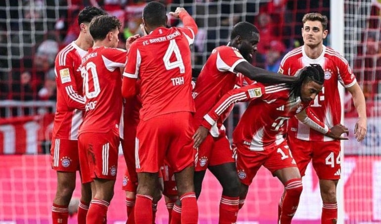 بايرن ميونيخ يقلب الطاولة على فرايبورغ بسداسية بعد تأخر مبكر