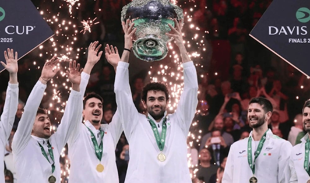 إيطاليا تحصد كأس ديفيس للمرة الثالثة توالياً