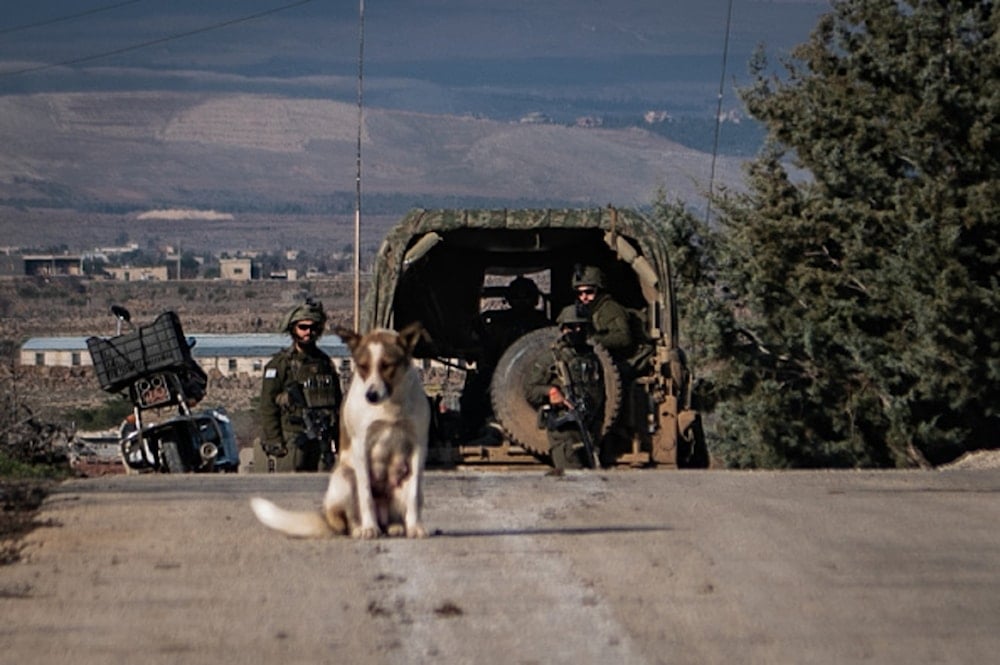 حاجز إسرائيلي مؤقت في إحدى مناطق الجنوب السوري (أرشيفية)