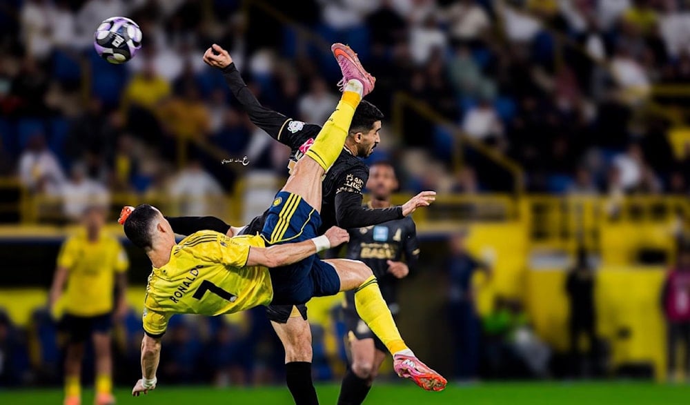 مقصية رونالدو تزين رباعية النصر أمام الخليج (فيديو)