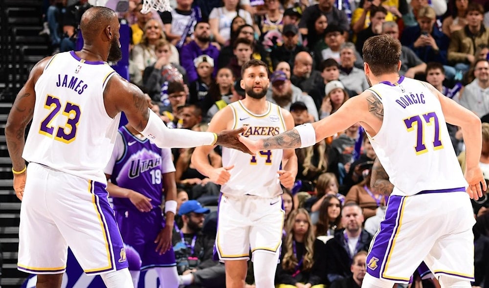 دونتشيتش يقود ليكرز للفوز على يوتا جاز