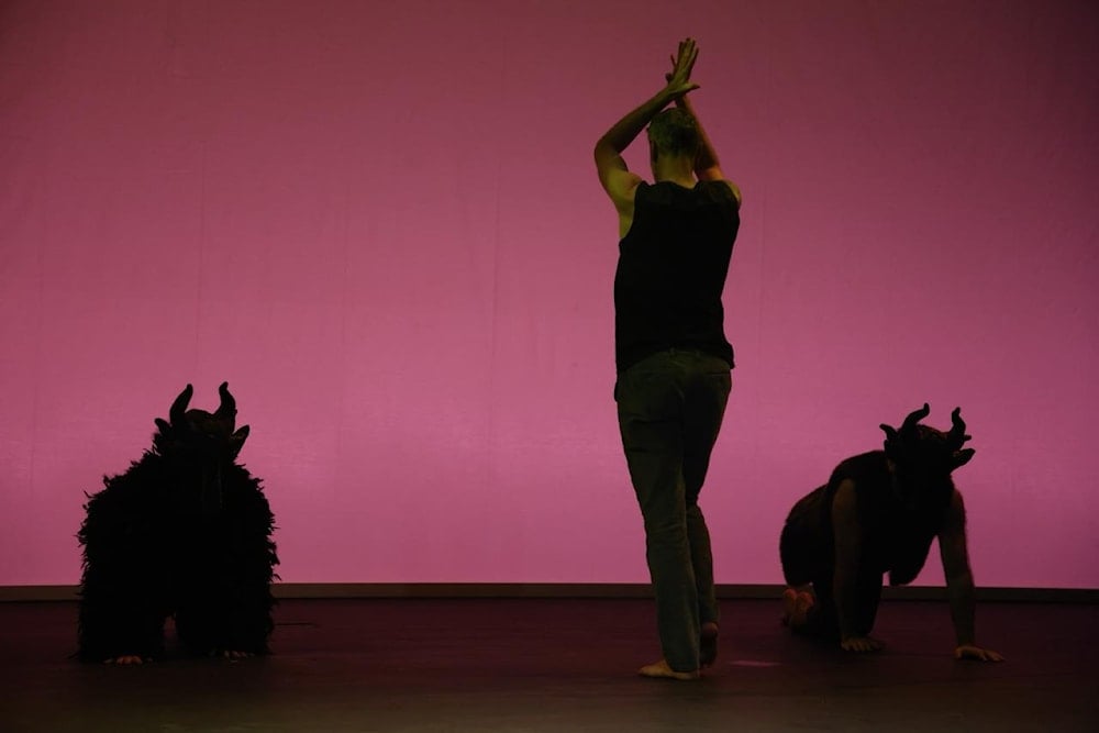 مشهد تعبيري عن الكوابيس