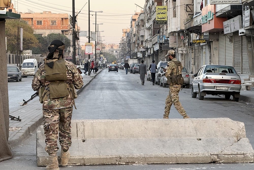 صور لانتشار قوات عسكرية في مدينة حمص (سانا)