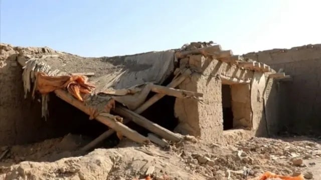 مناطق استهدفتها الهجمات الباكستانية في أفغانستان ()